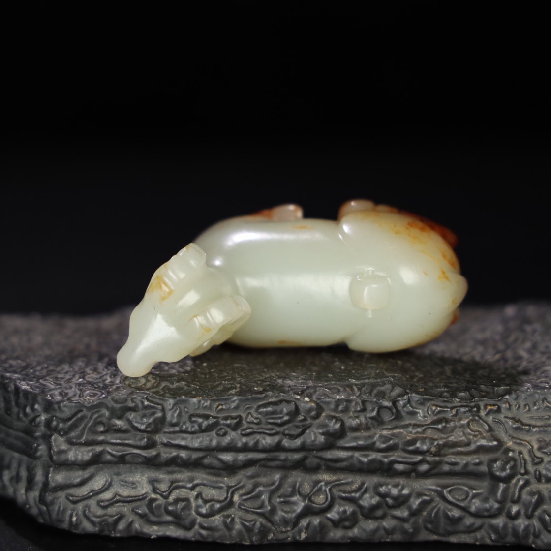 Chinese Natural Jade Carved sheep