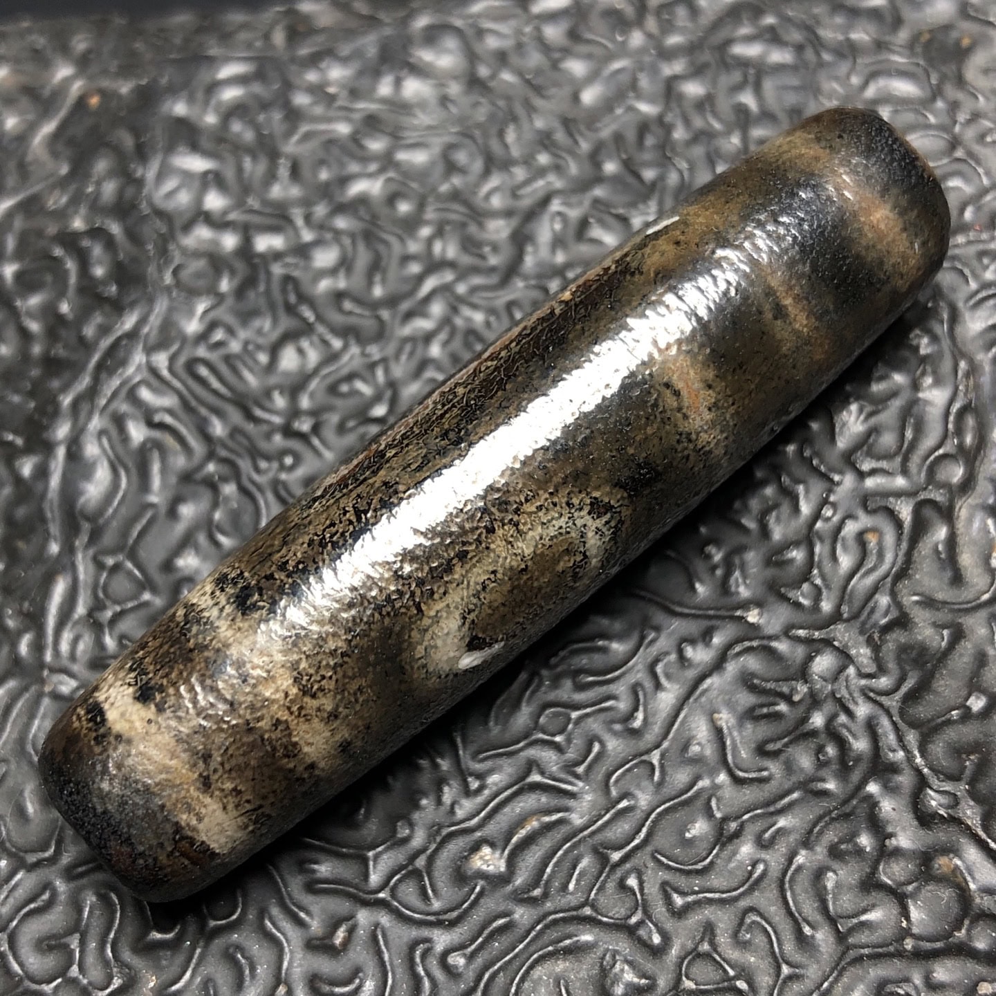 Chinese Natural Agate DZI Beads