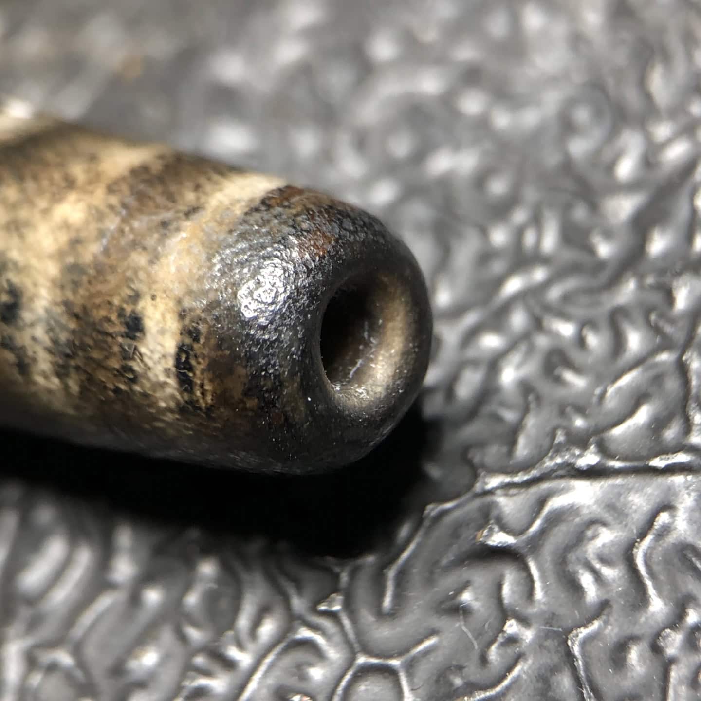 Chinese Natural Agate DZI Beads