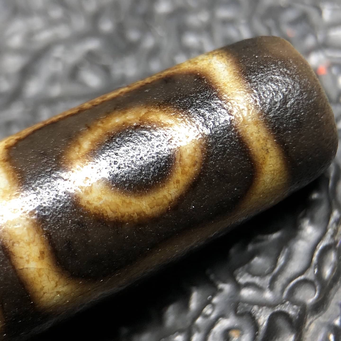 Chinese Natural Agate DZI Beads