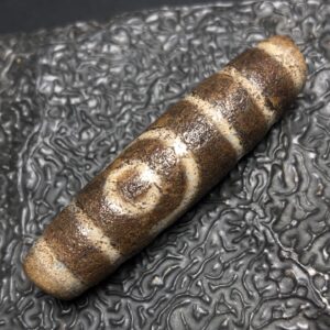 Chinese Natural Agate DZI Beads