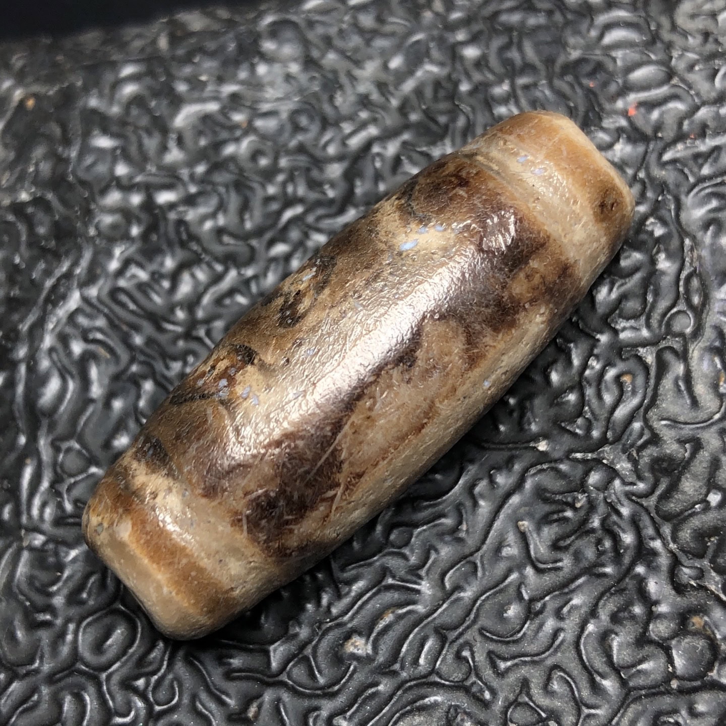 Chinese Natural Agate DZI Beads