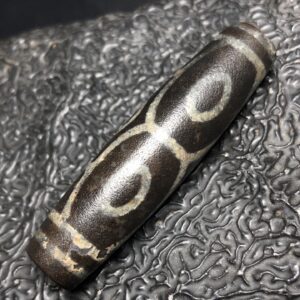 Chinese Natural Agate DZI Beads