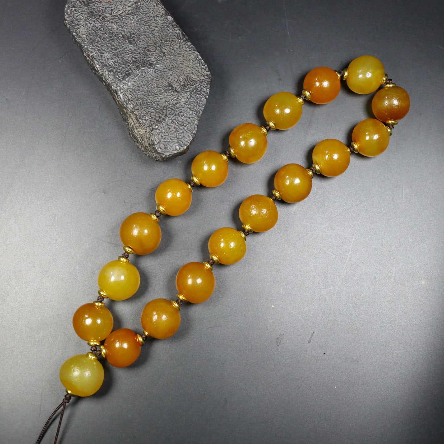 Chinese Natural Jade Carved Ball