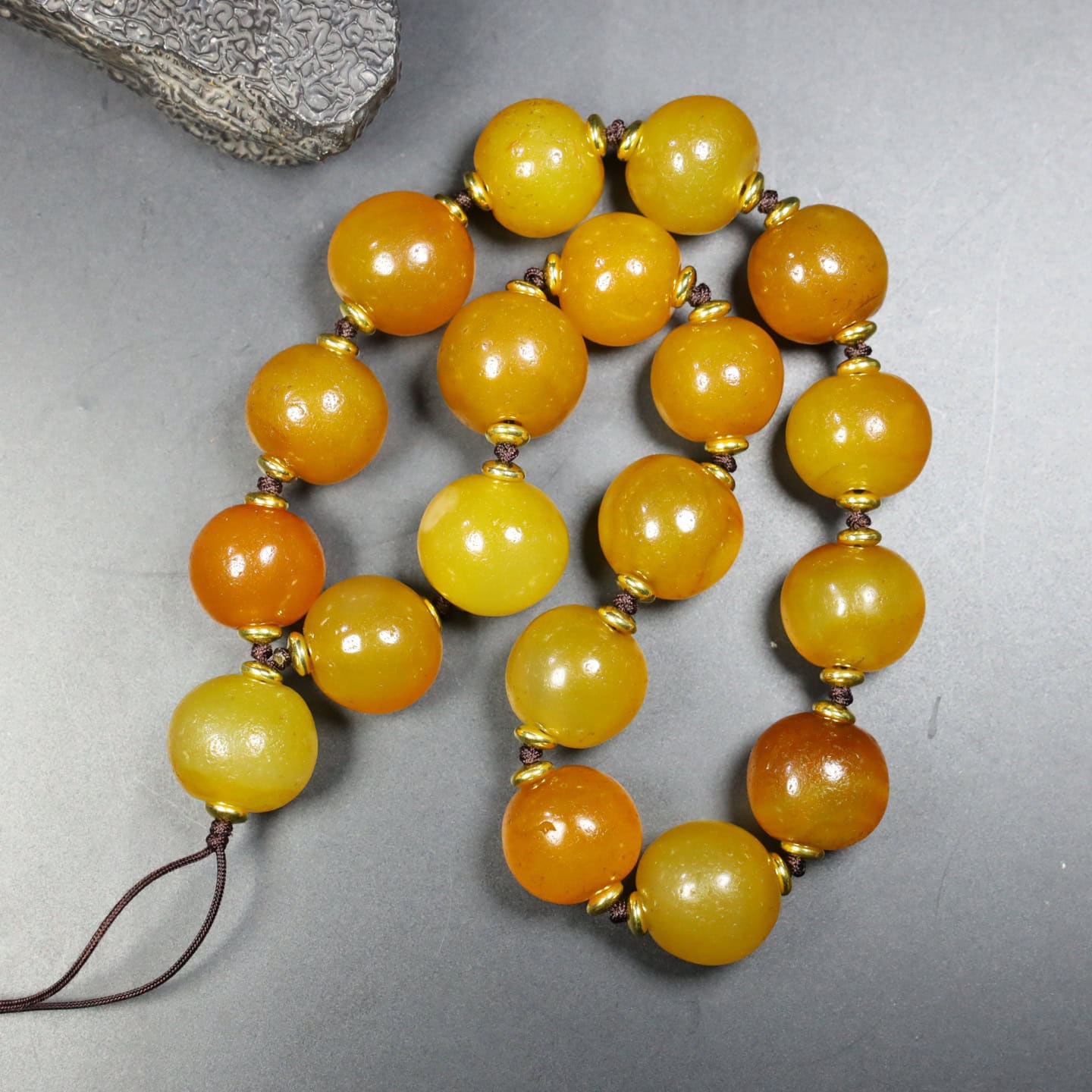 Chinese Natural Jade Carved Ball
