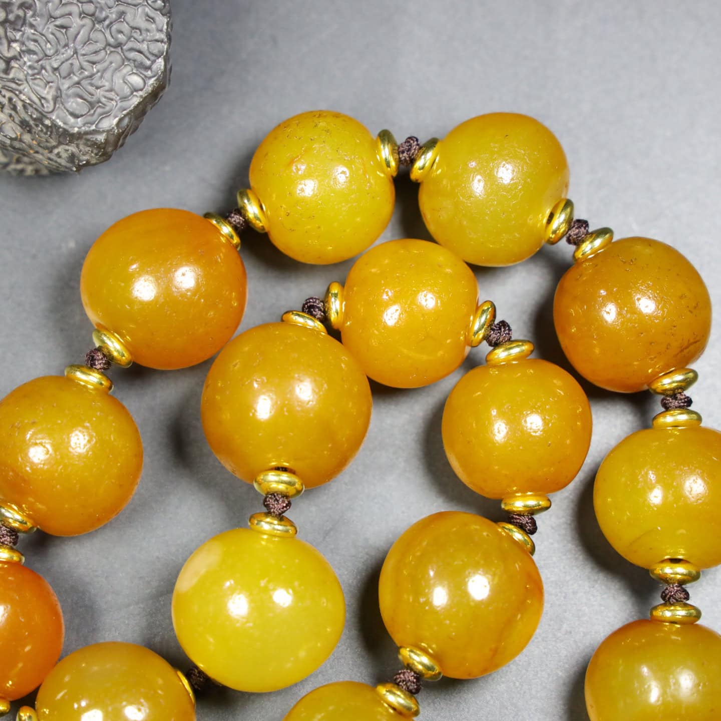 Chinese Natural Jade Carved Ball