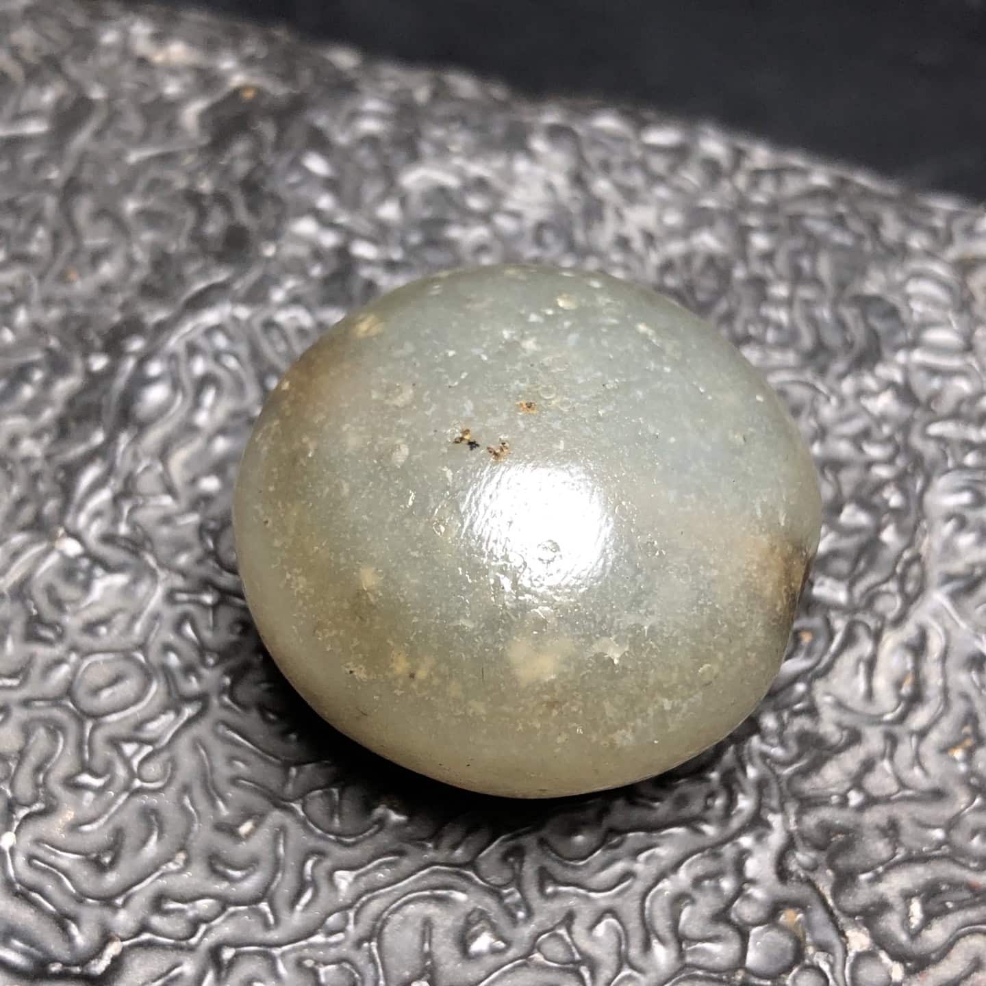 Chinese Natural Jade Carved bead