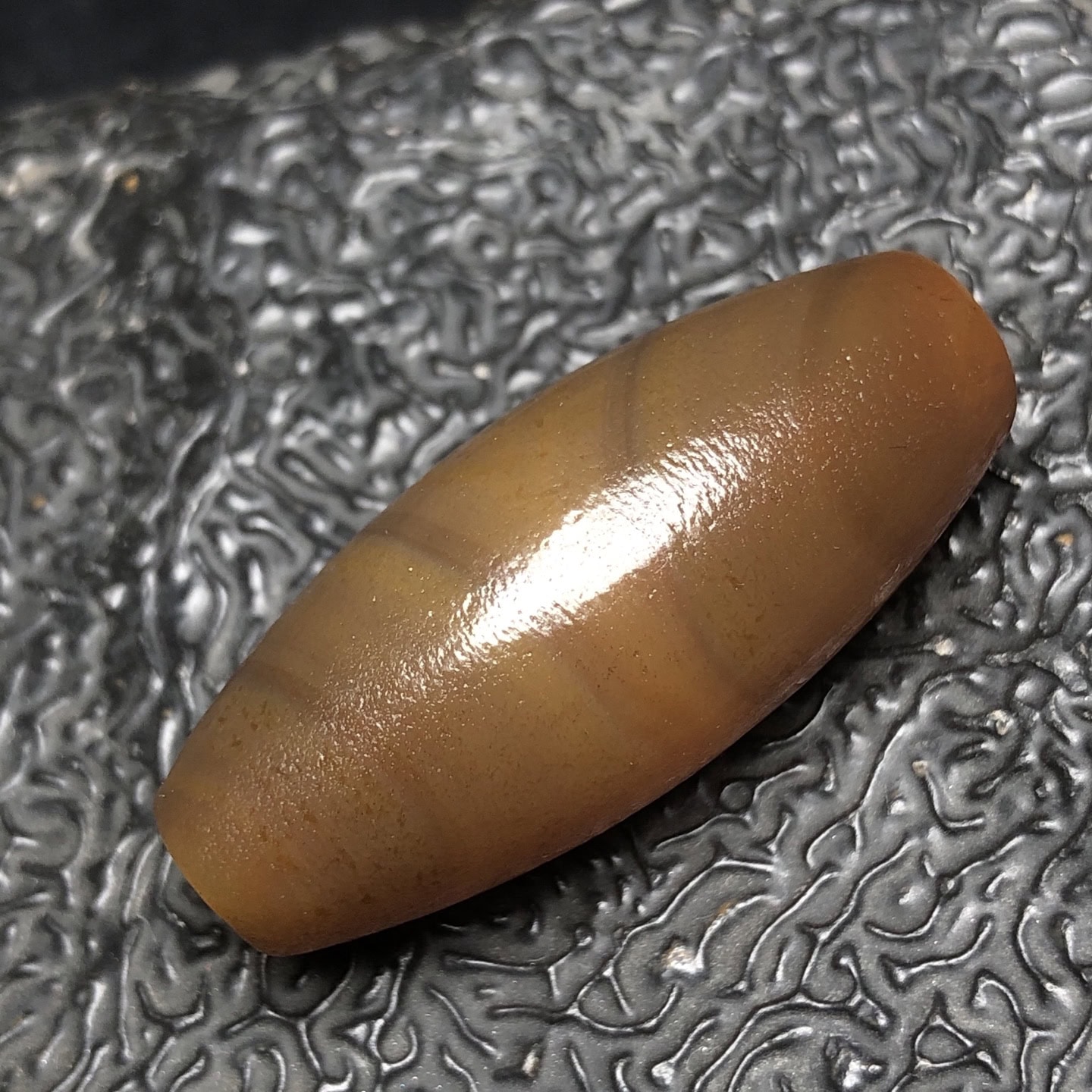 Chinese Natural Agate DZI Beads