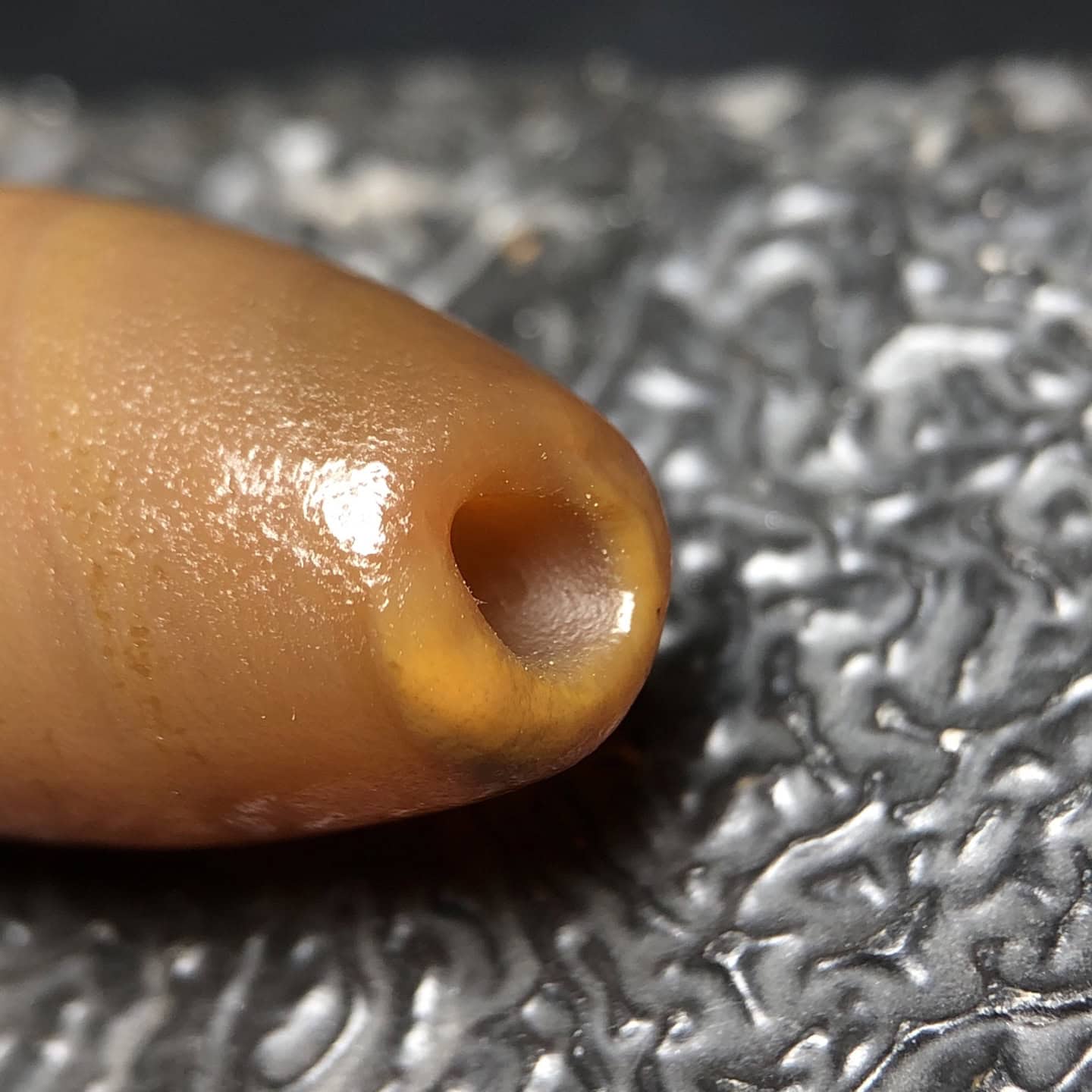 Chinese Natural Agate DZI Beads