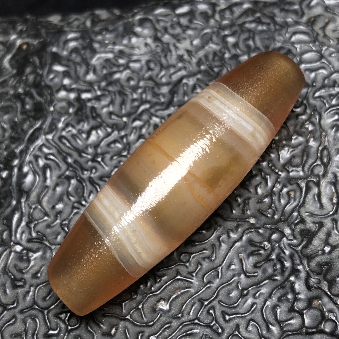 Chinese Natural Agate DZI Beads