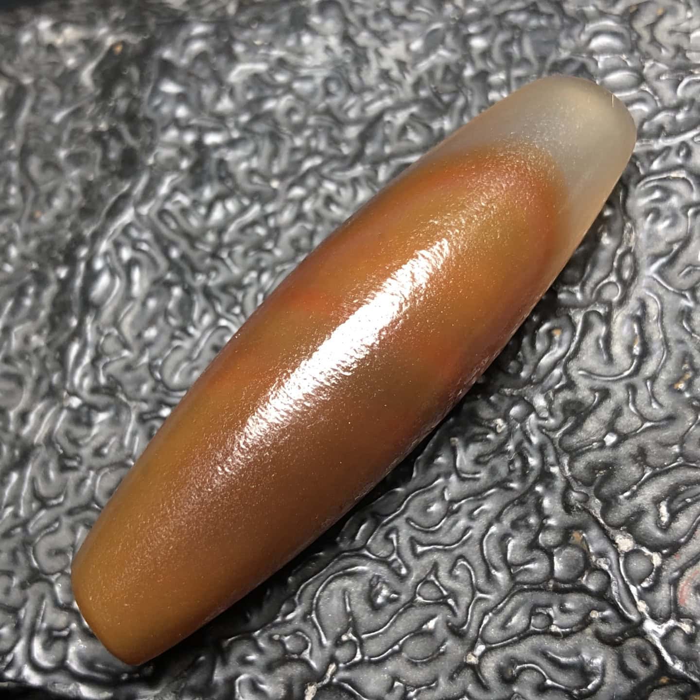 Chinese Natural Agate DZI Beads