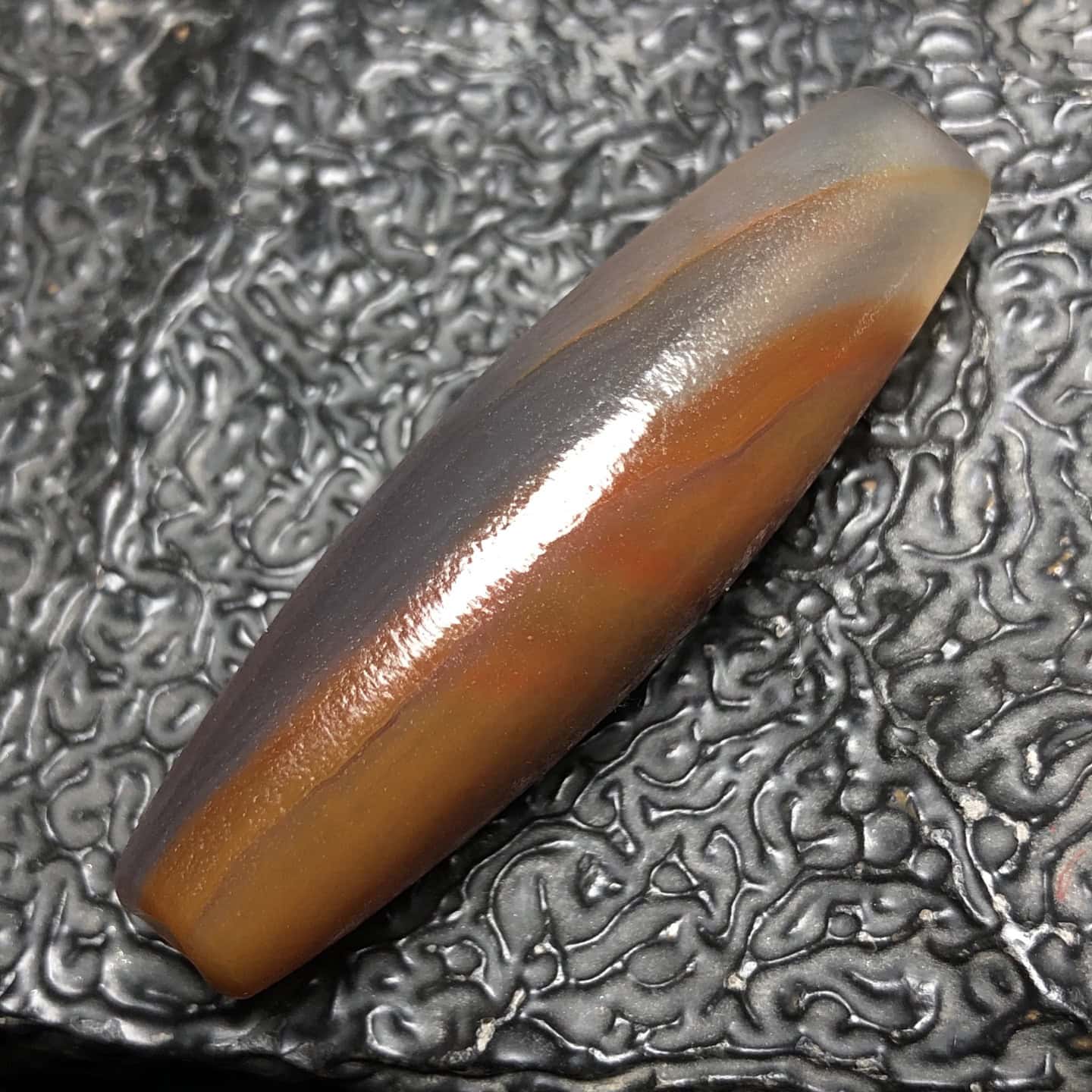 Chinese Natural Agate DZI Beads