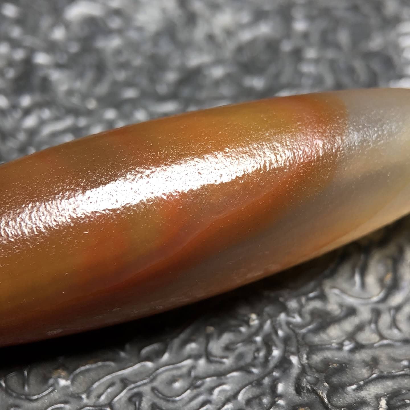 Chinese Natural Agate DZI Beads