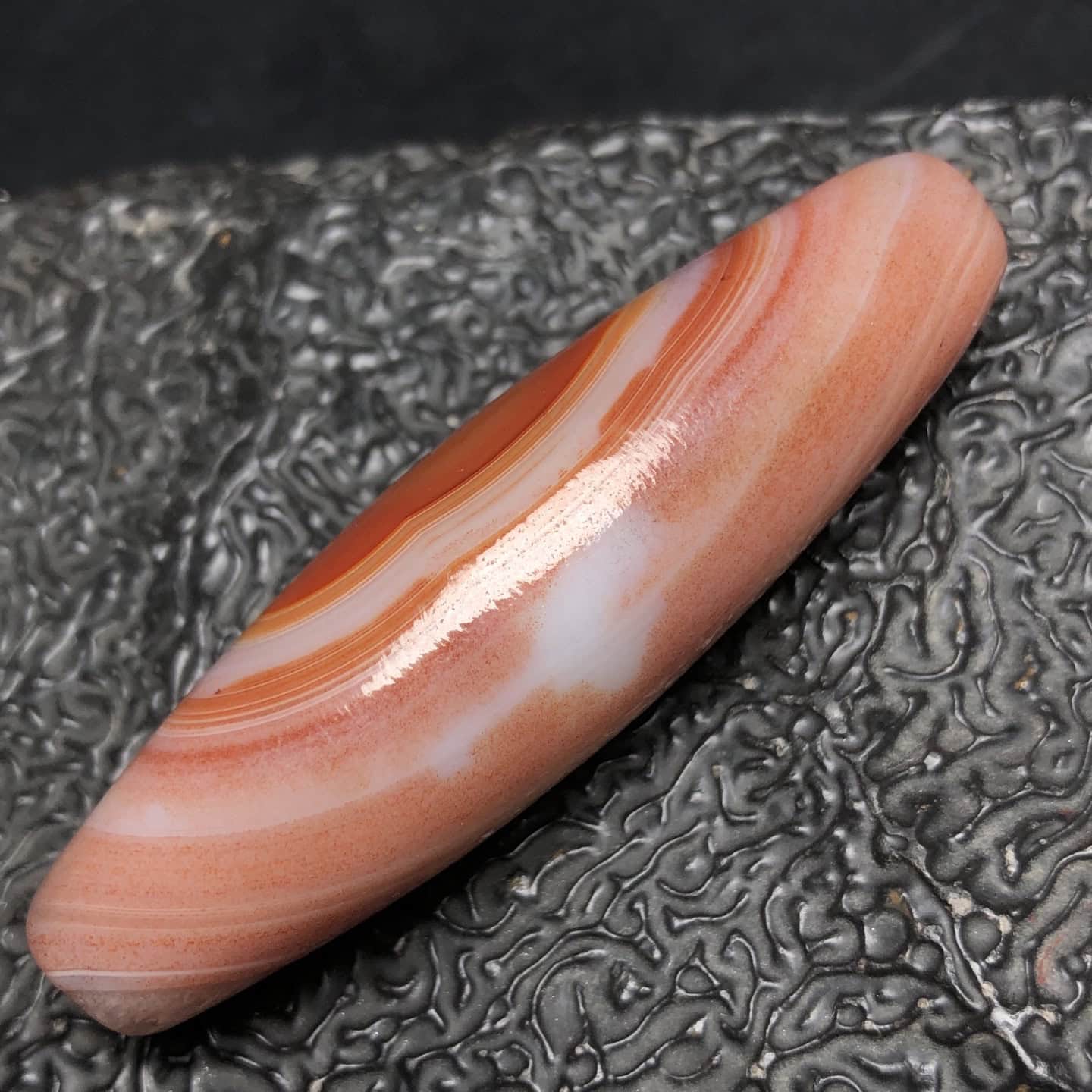 Chinese Natural Agate DZI Beads