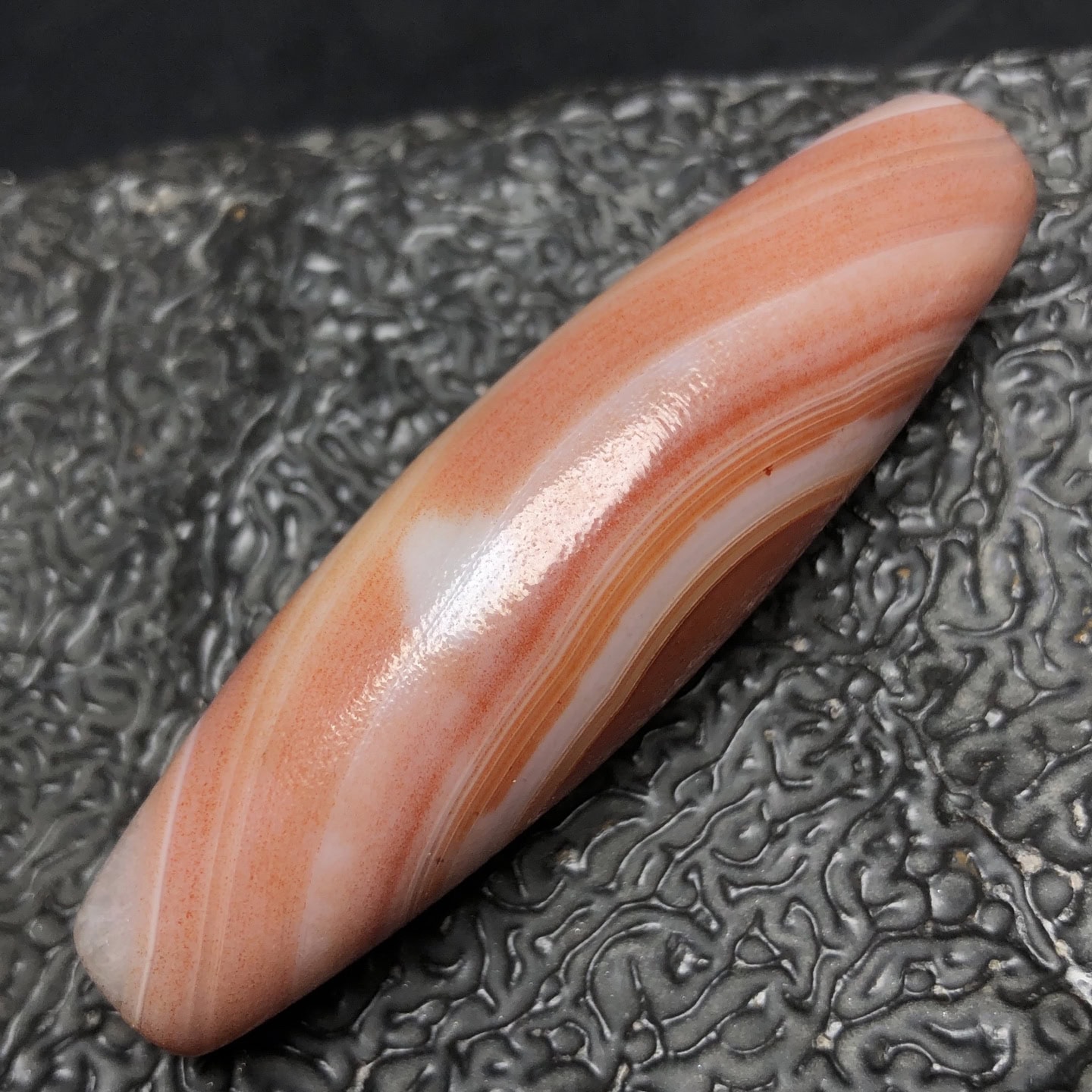 Chinese Natural Agate DZI Beads