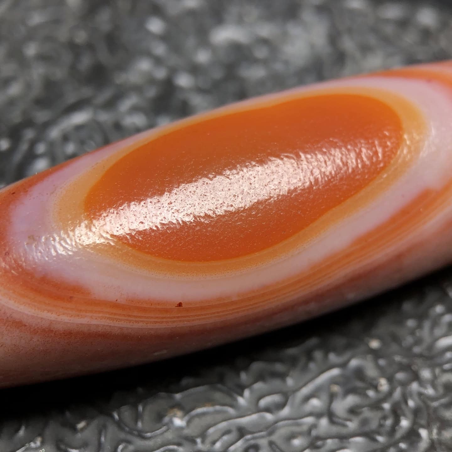 Chinese Natural Agate DZI Beads