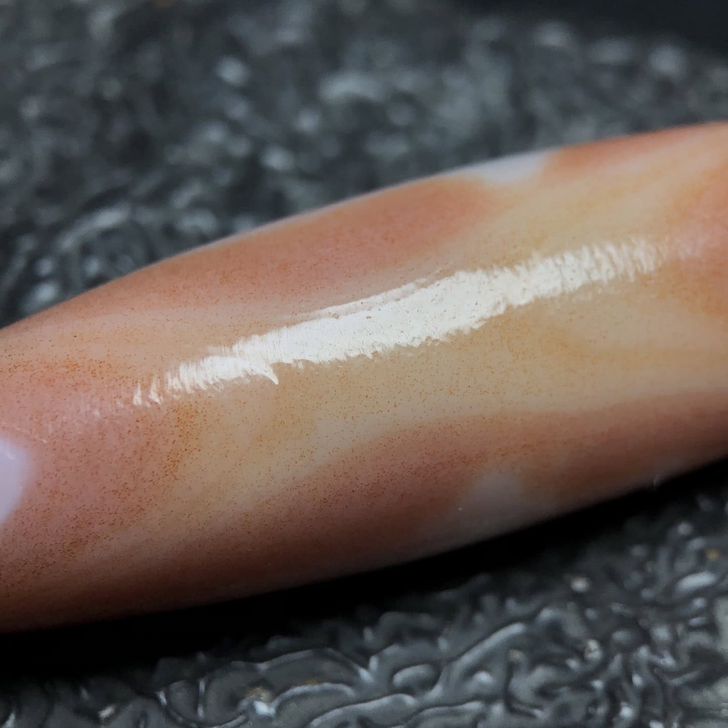 Chinese Natural Agate DZI Beads