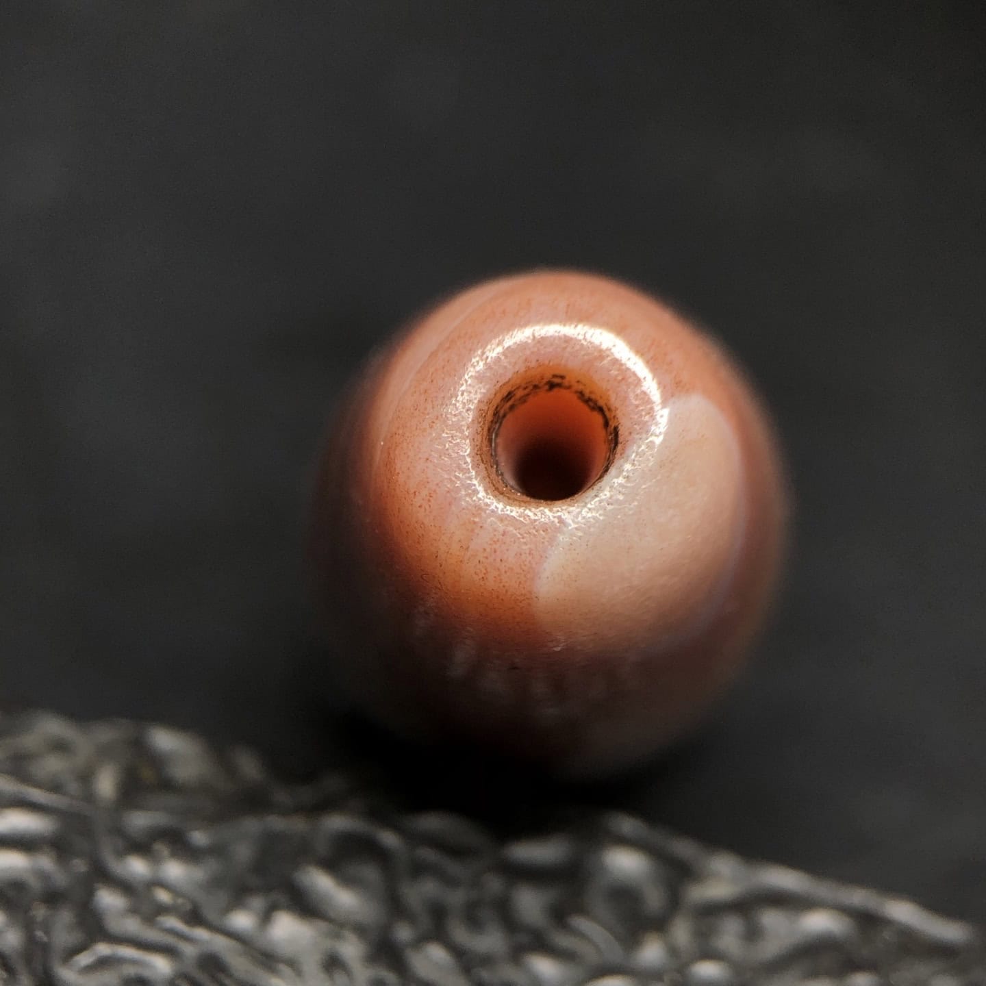 Chinese Natural Agate DZI Beads