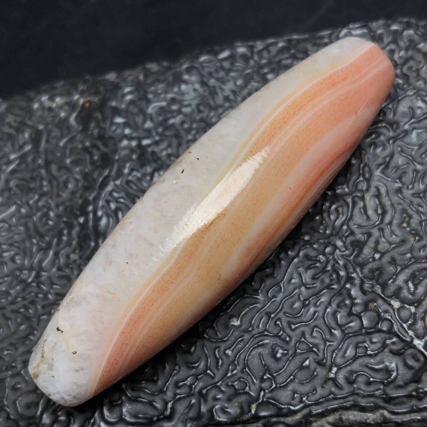 Chinese Natural Agate DZI Beads
