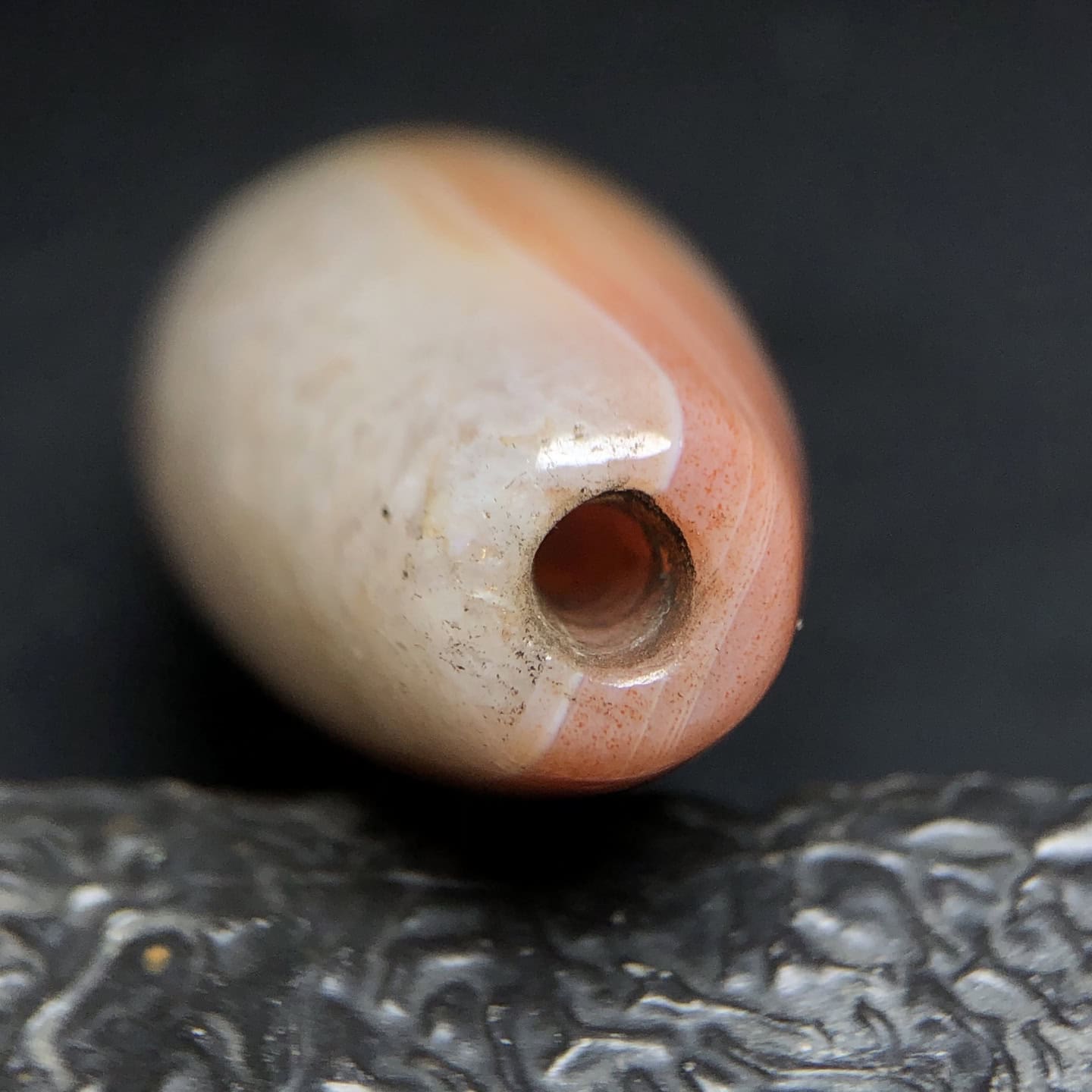 Chinese Natural Agate DZI Beads