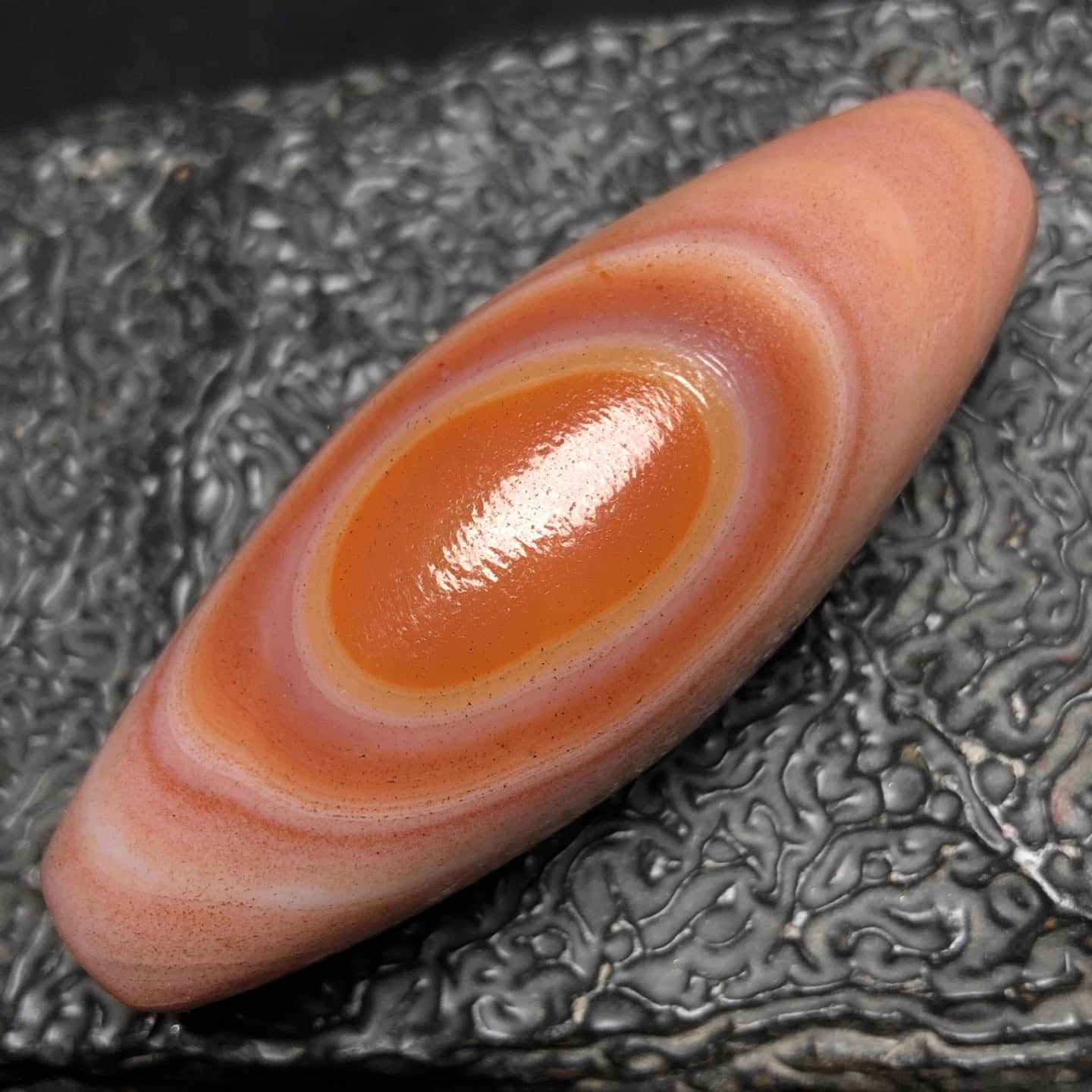 Chinese Natural Agate DZI Beads