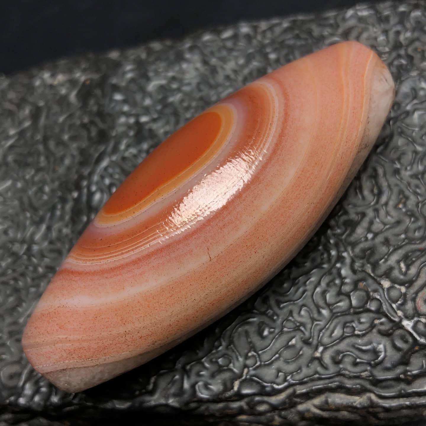 Chinese Natural Agate DZI Beads