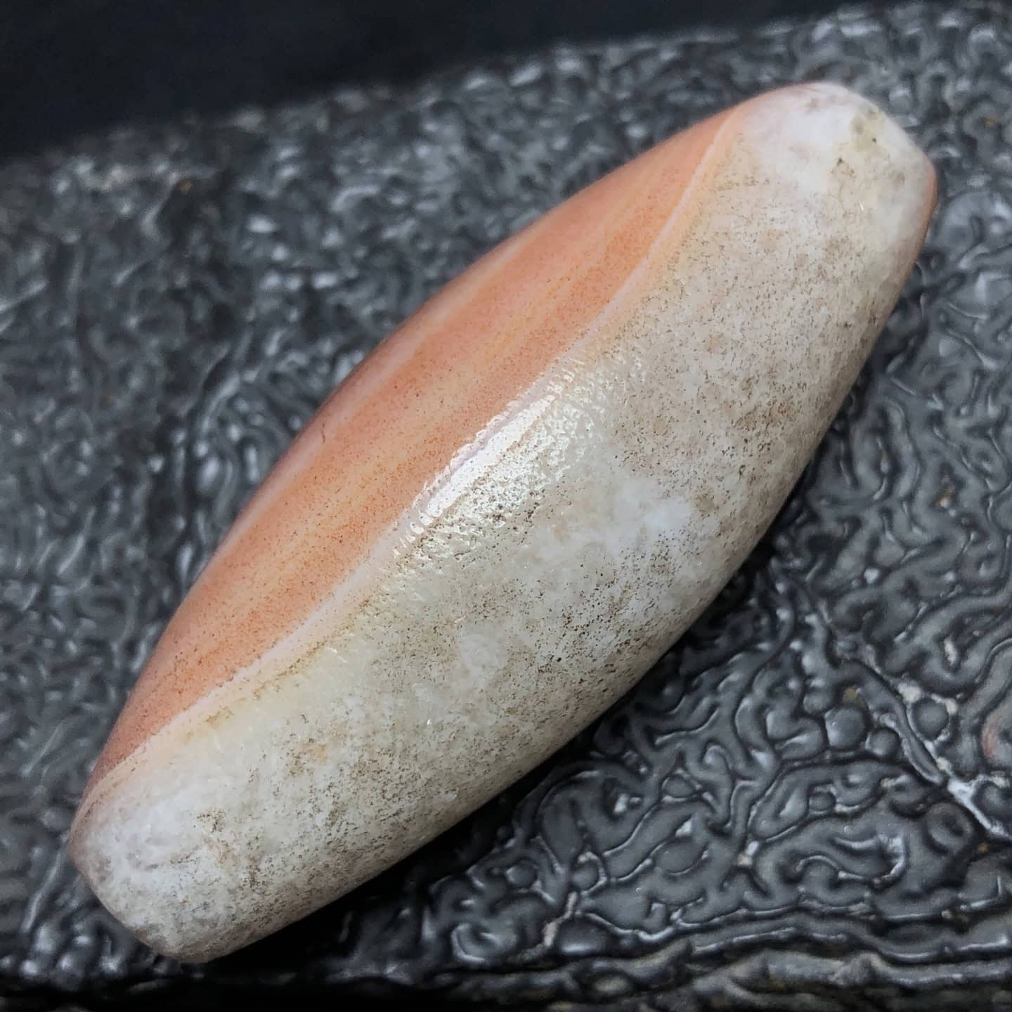Chinese Natural Agate DZI Beads