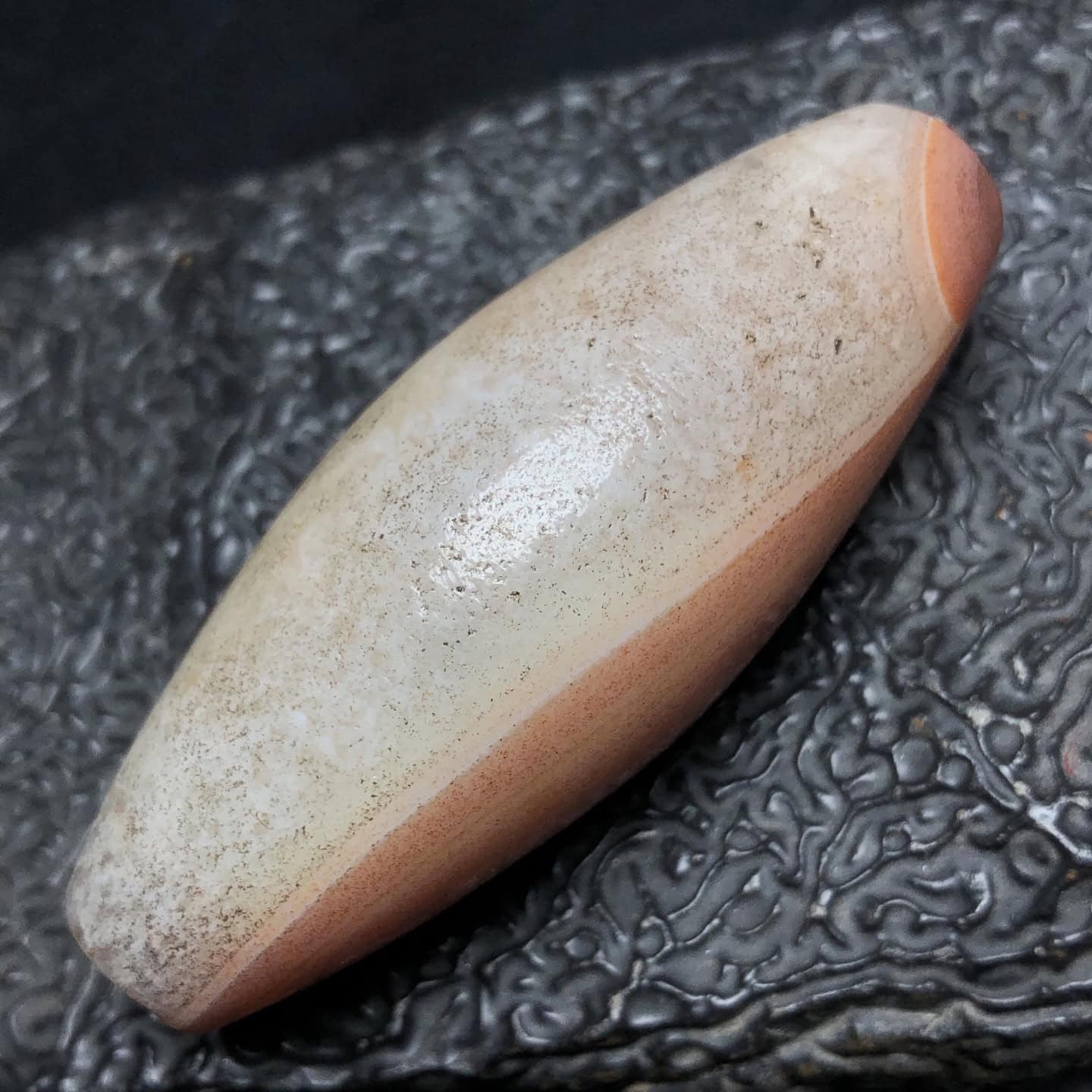 Chinese Natural Agate DZI Beads