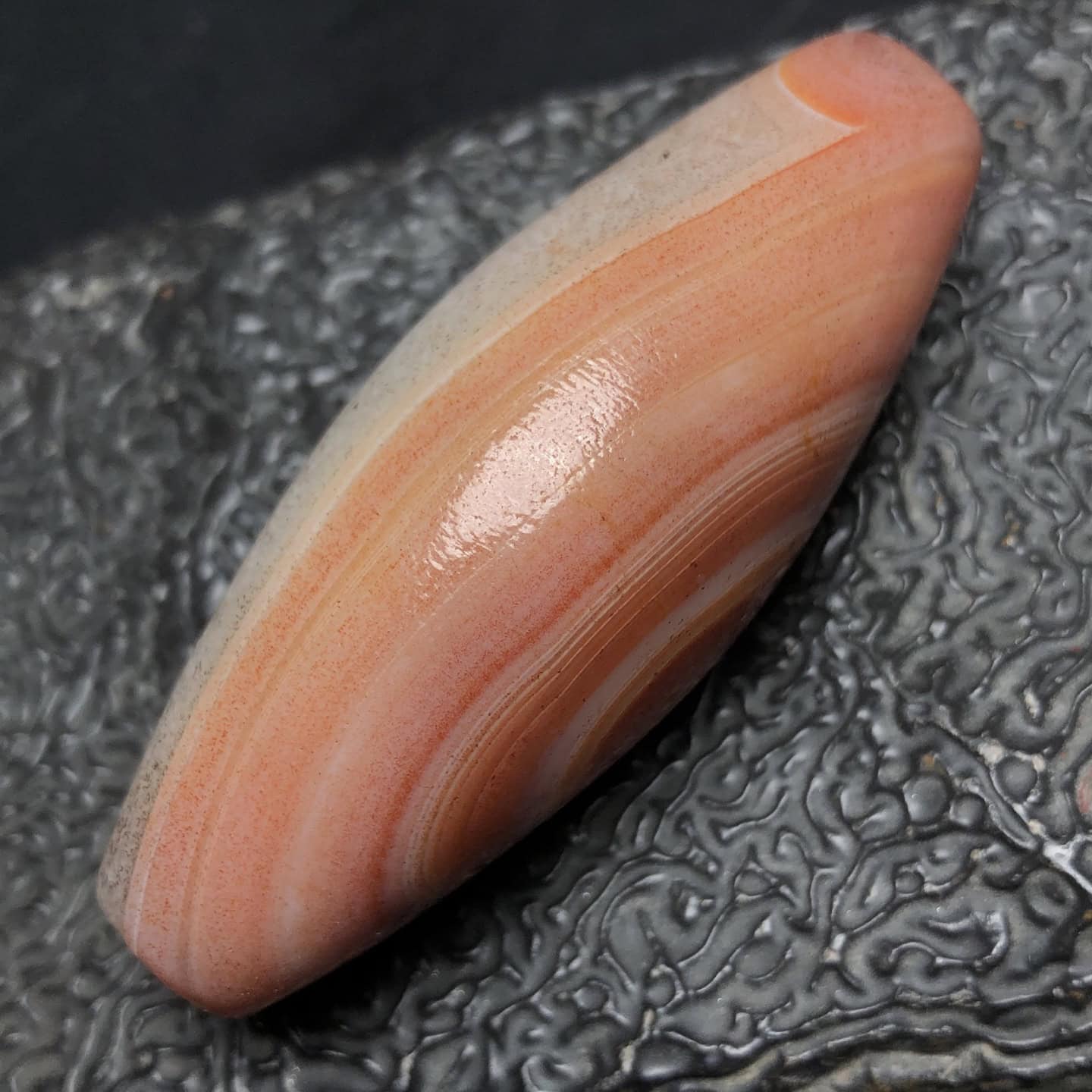 Chinese Natural Agate DZI Beads