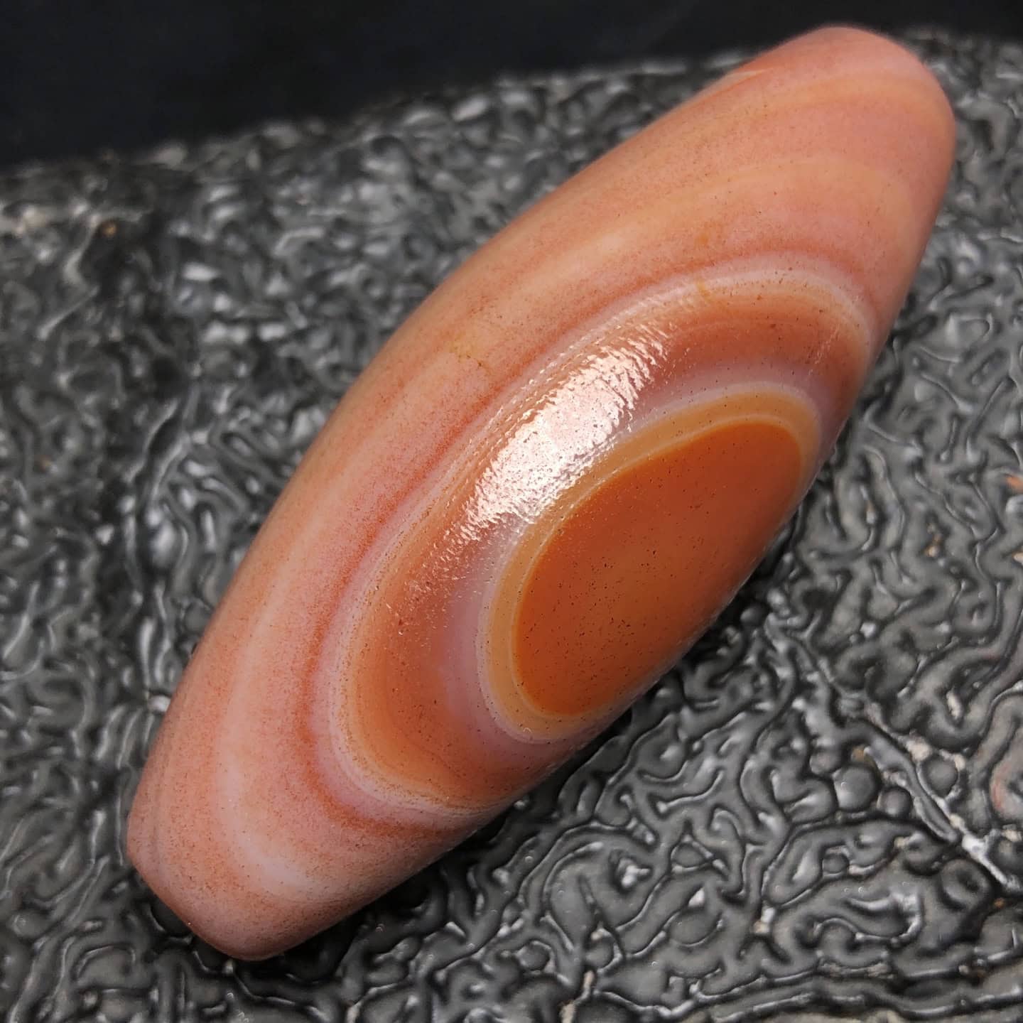 Chinese Natural Agate DZI Beads