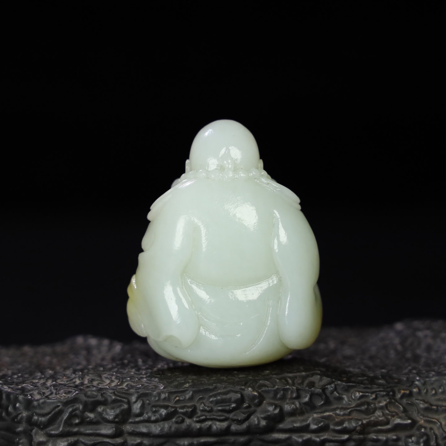 Chinese Natural Jade Carved Buddha
