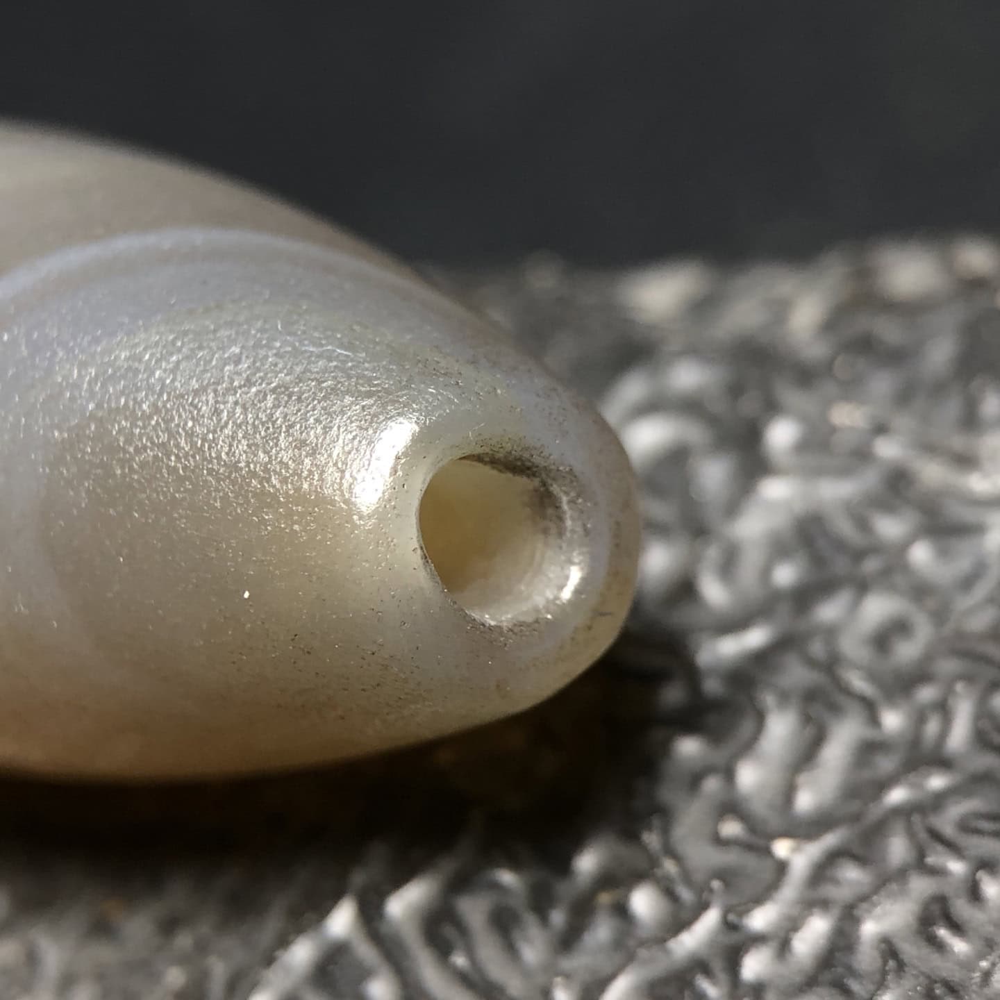 Chinese Natural Agate DZI Beads