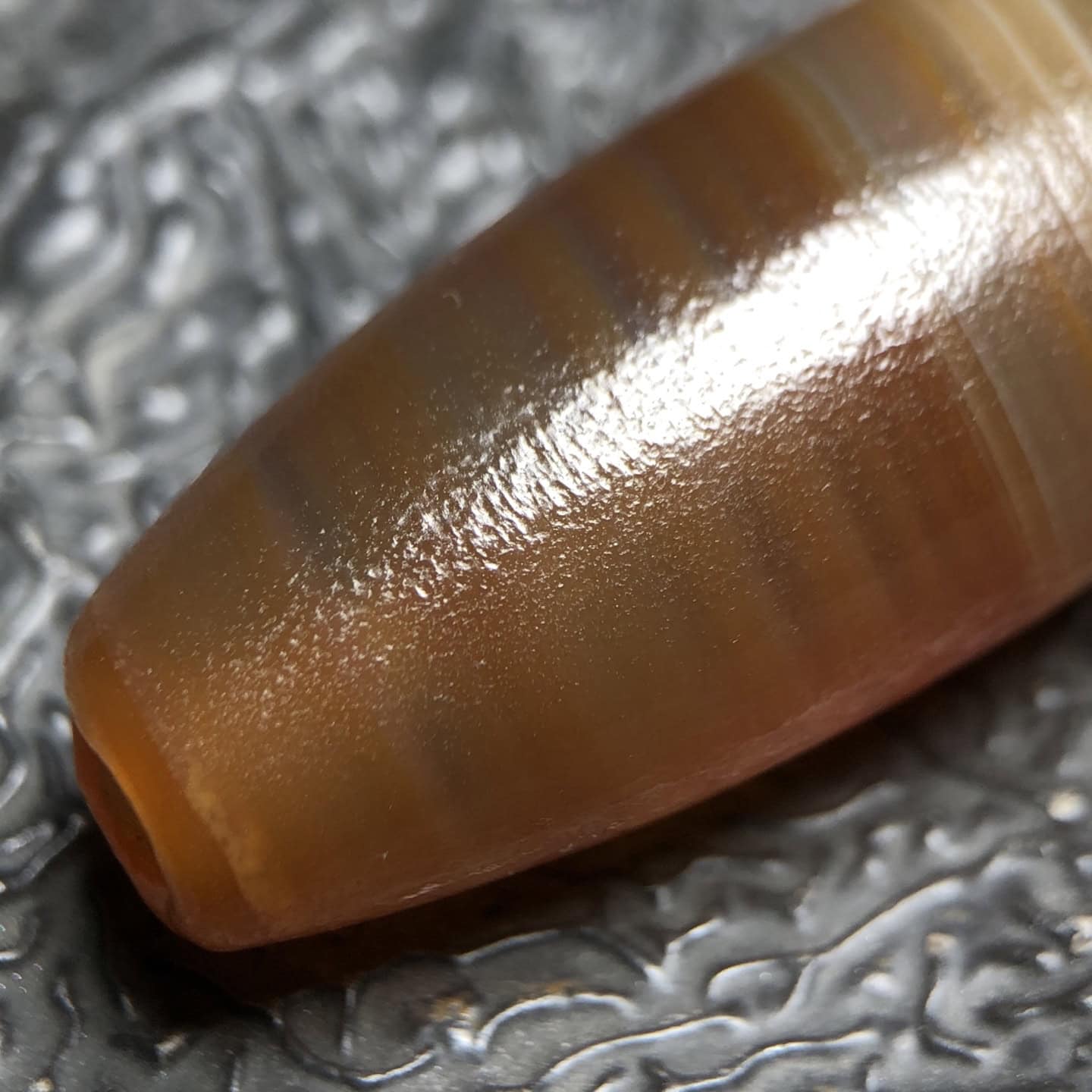 Chinese Natural Agate DZI Beads