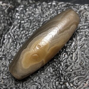 Chinese Natural Agate DZI Beads