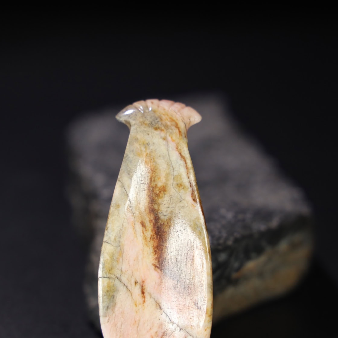 Chinese Natural Jade Carved Ornaments