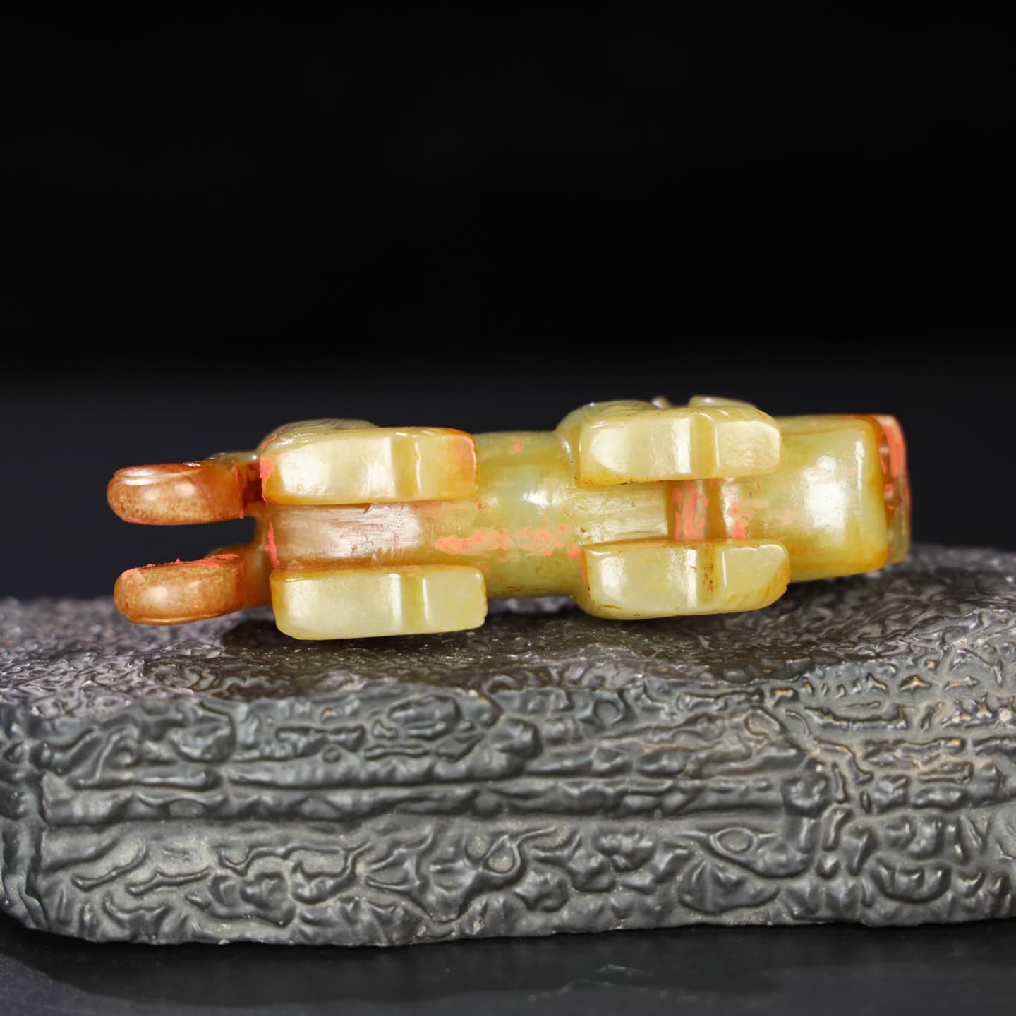 Chinese Natural Jade Carved Animal