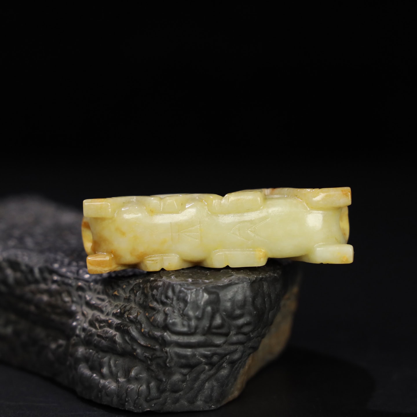 Chinese Natural Jade Carved Insect