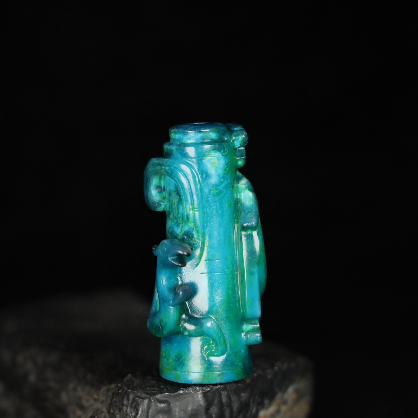 Chinese Natural Jade Carved Ornaments