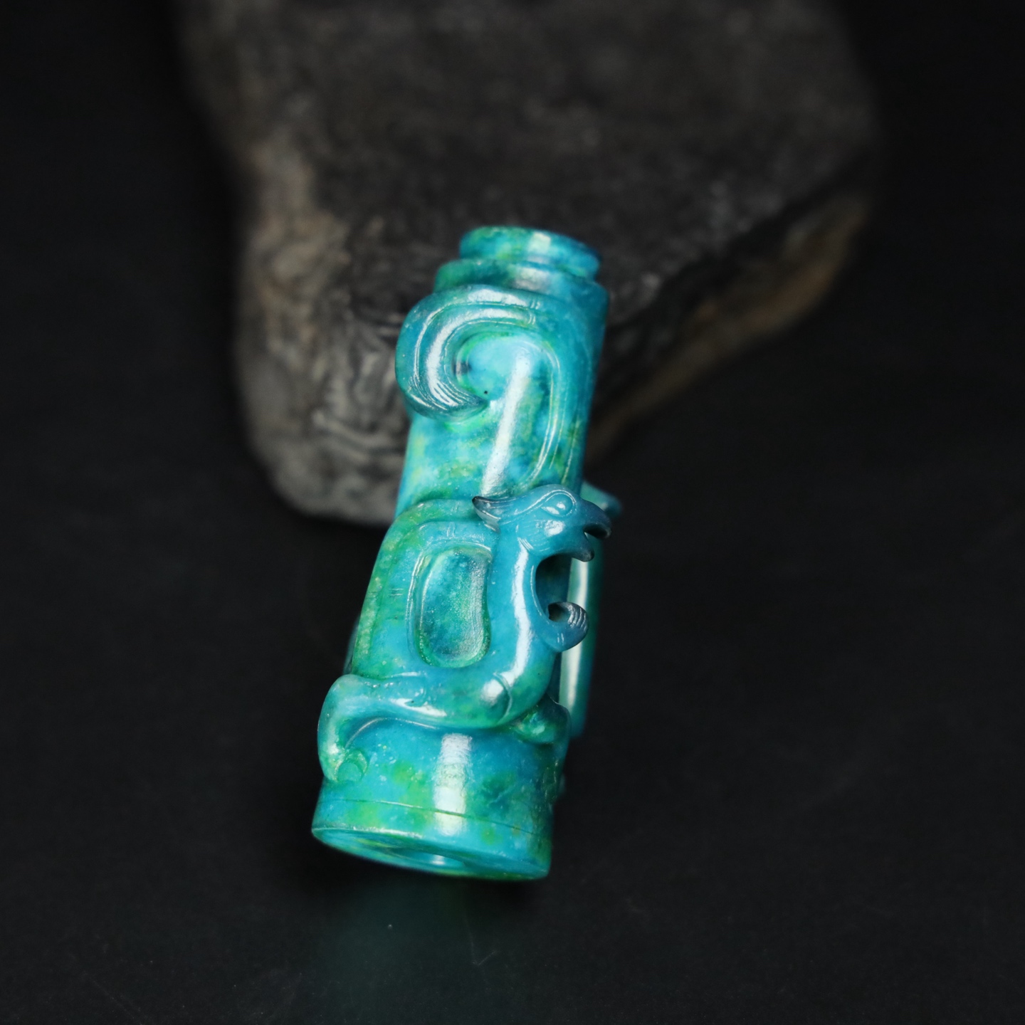 Chinese Natural Jade Carved Ornaments