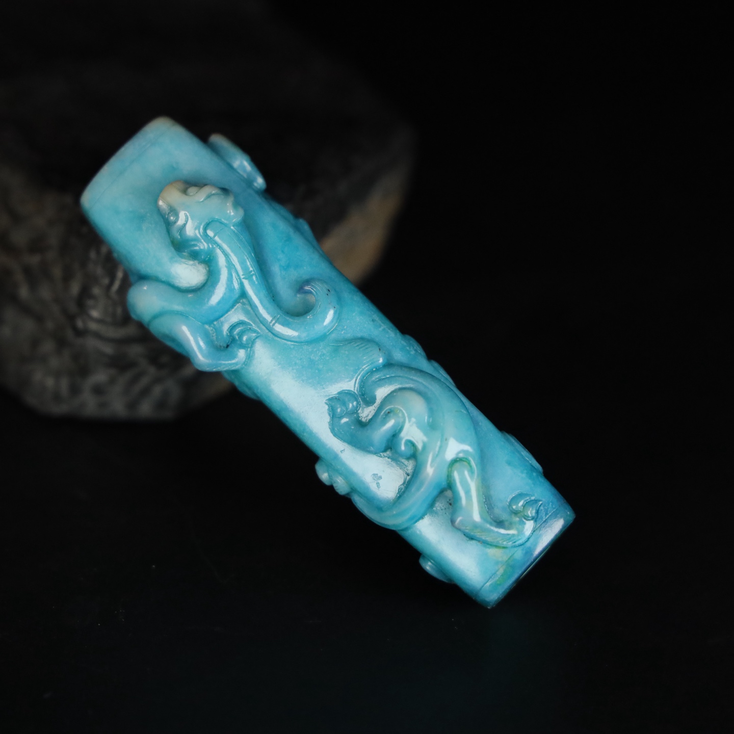 Chinese Natural Jade Carved Ornaments