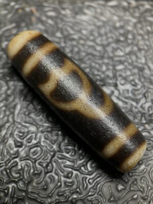 Chinese Natural Agate DZI Beads