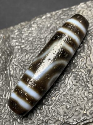Chinese Natural Agate DZI Beads