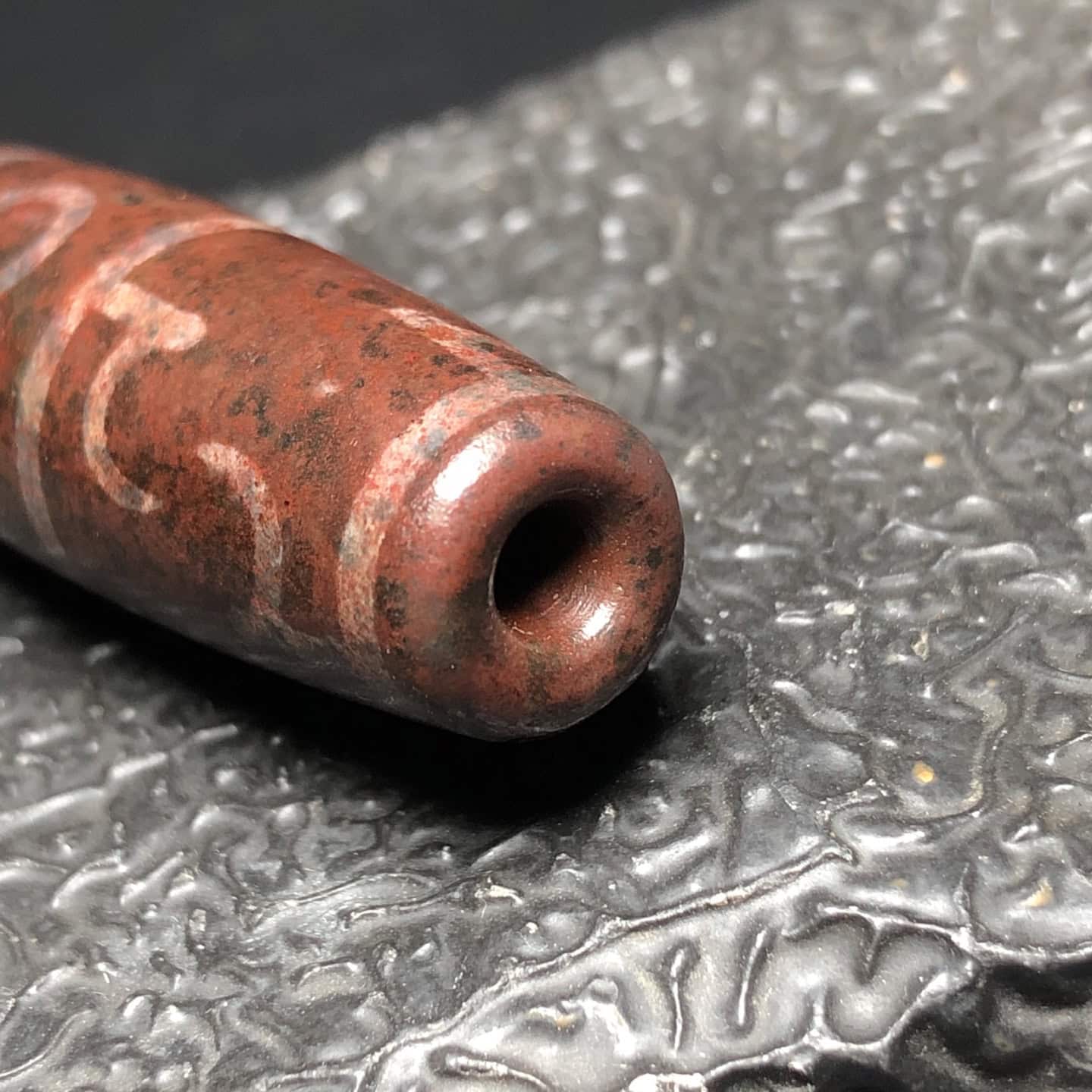 Chinese Natural Agate DZI Beads
