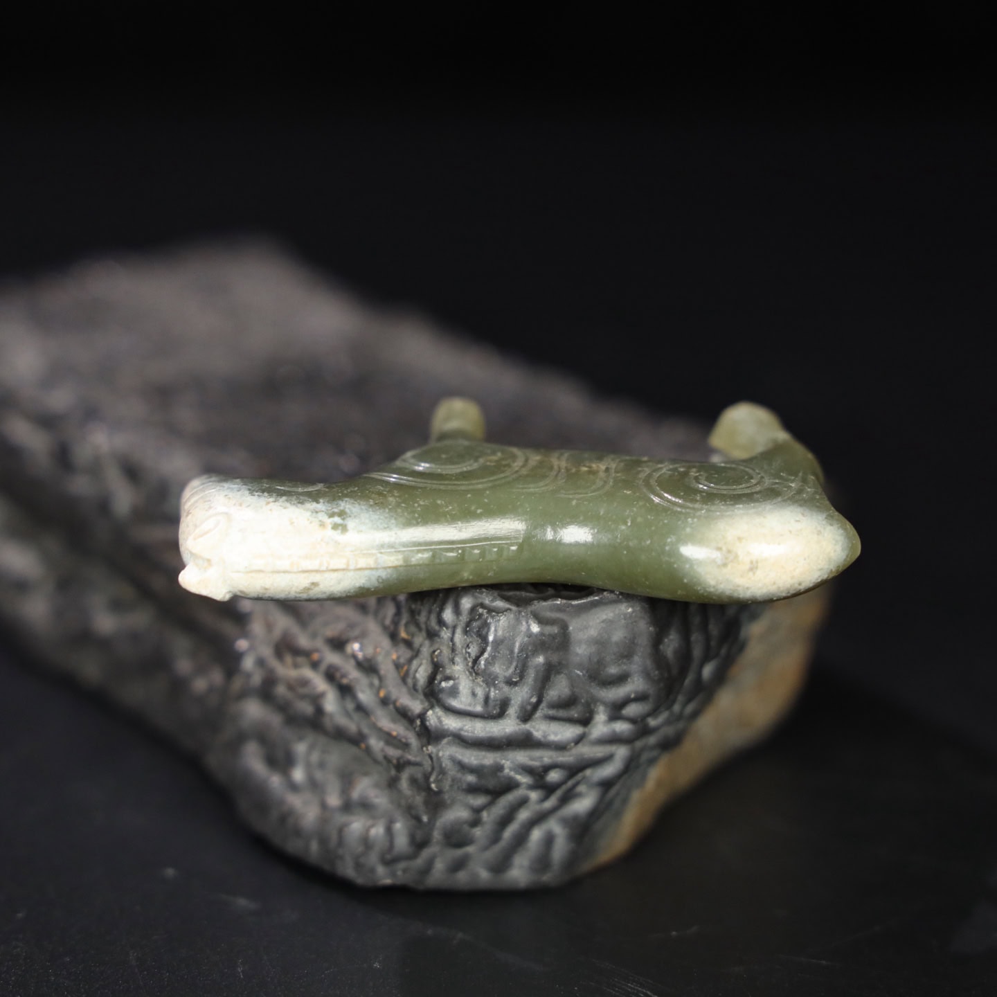 Chinese Natural Jade Carved Horse