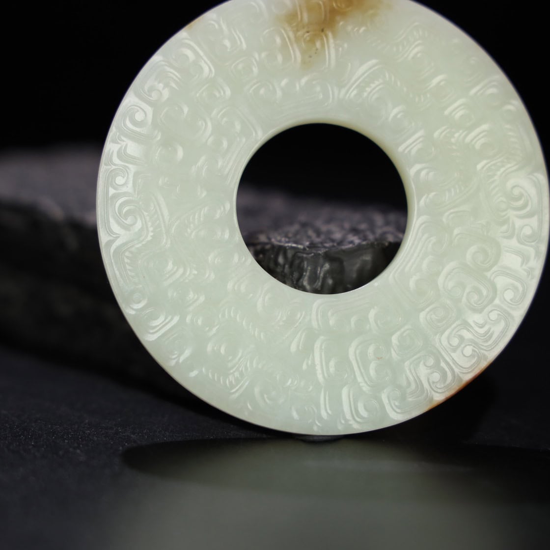Chinese Natural Jade Carved Pendants