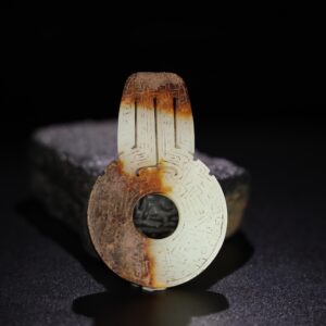 Chinese Natural Jade Carved Pendants