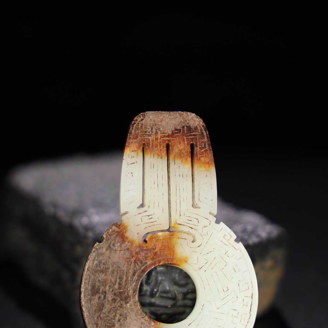 Chinese Natural Jade Carved Pendants
