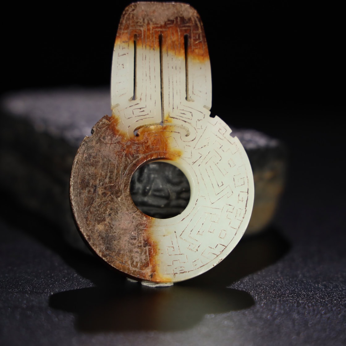 Chinese Natural Jade Carved Pendants