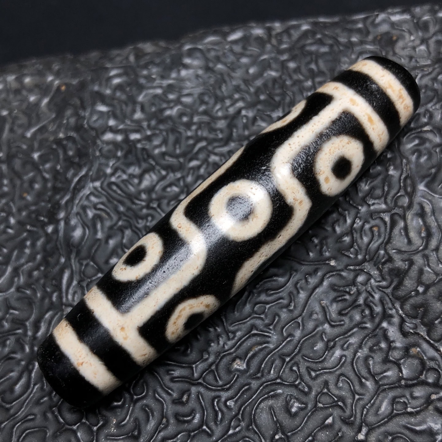 Chinese Natural Agate DZI Beads