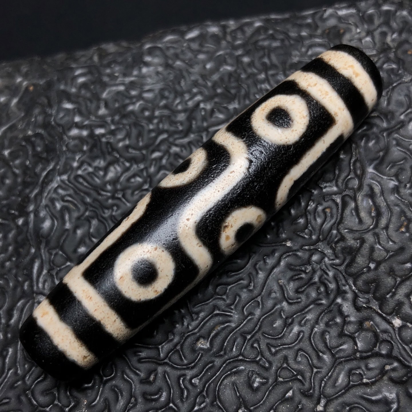 Chinese Natural Agate DZI Beads